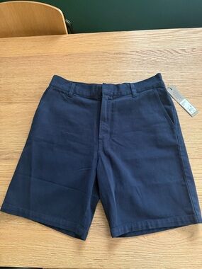 NWT Hudson Men's Navy Casual Chino Shorts